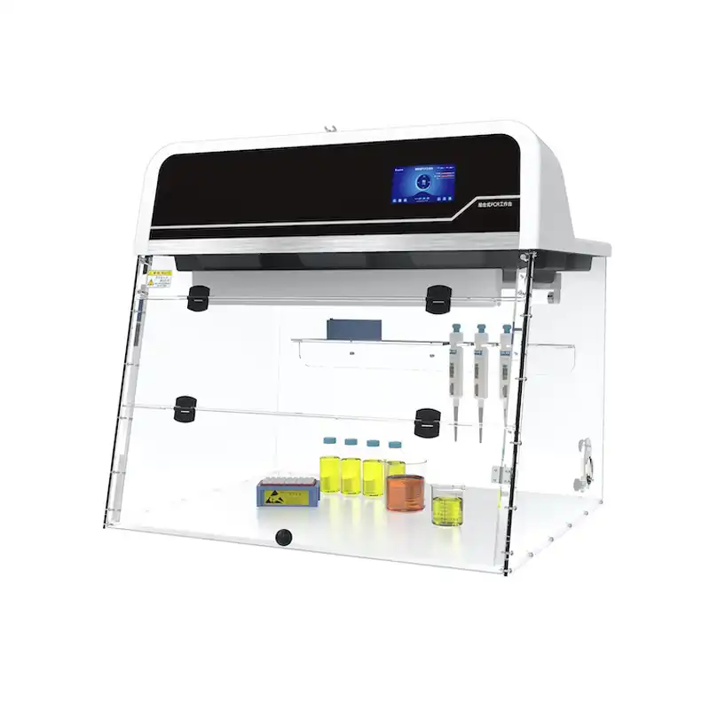 Is a PCR workstation the same as a biological safety cabinet?